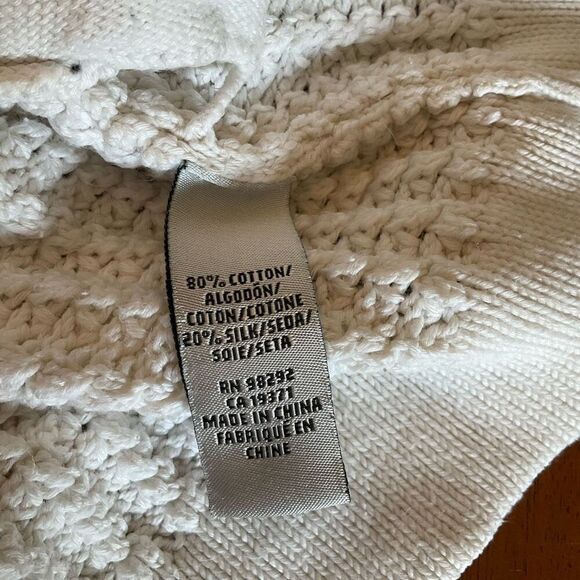 TIBI Cotton/Silk Braided Cardigan with Pockets!!!! Size Medium. Beautiful! - Picture 15 of 16